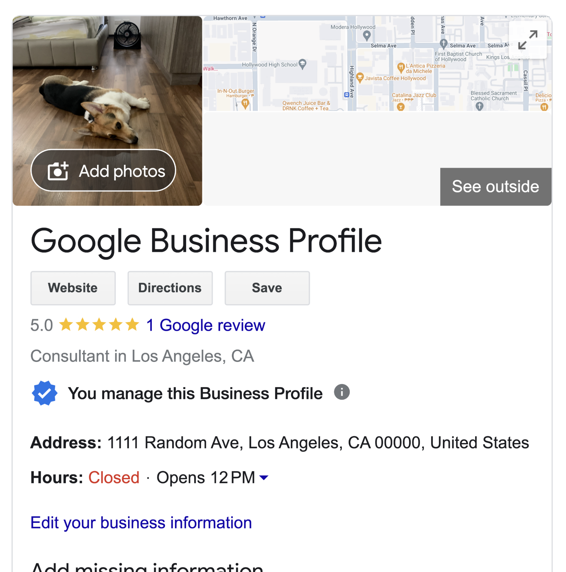 Google Business Profile Setup & Verification Services